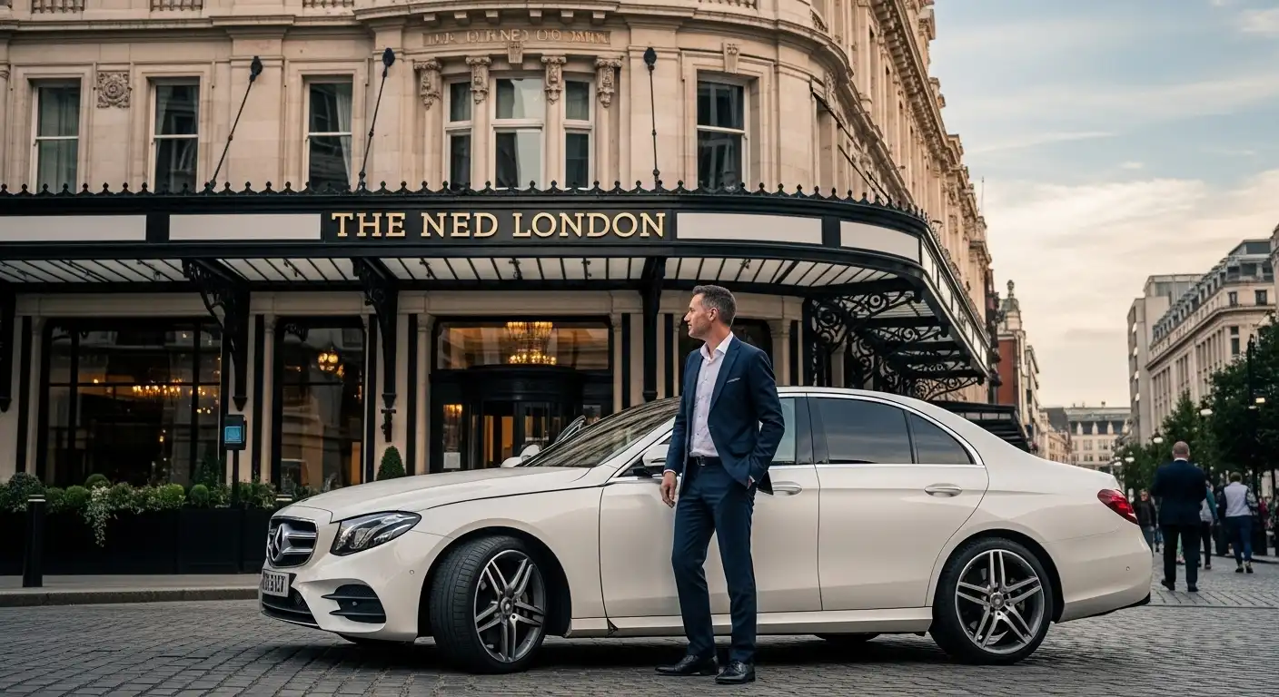 Book Taxi The Ned London to Heathrow Terminal 5