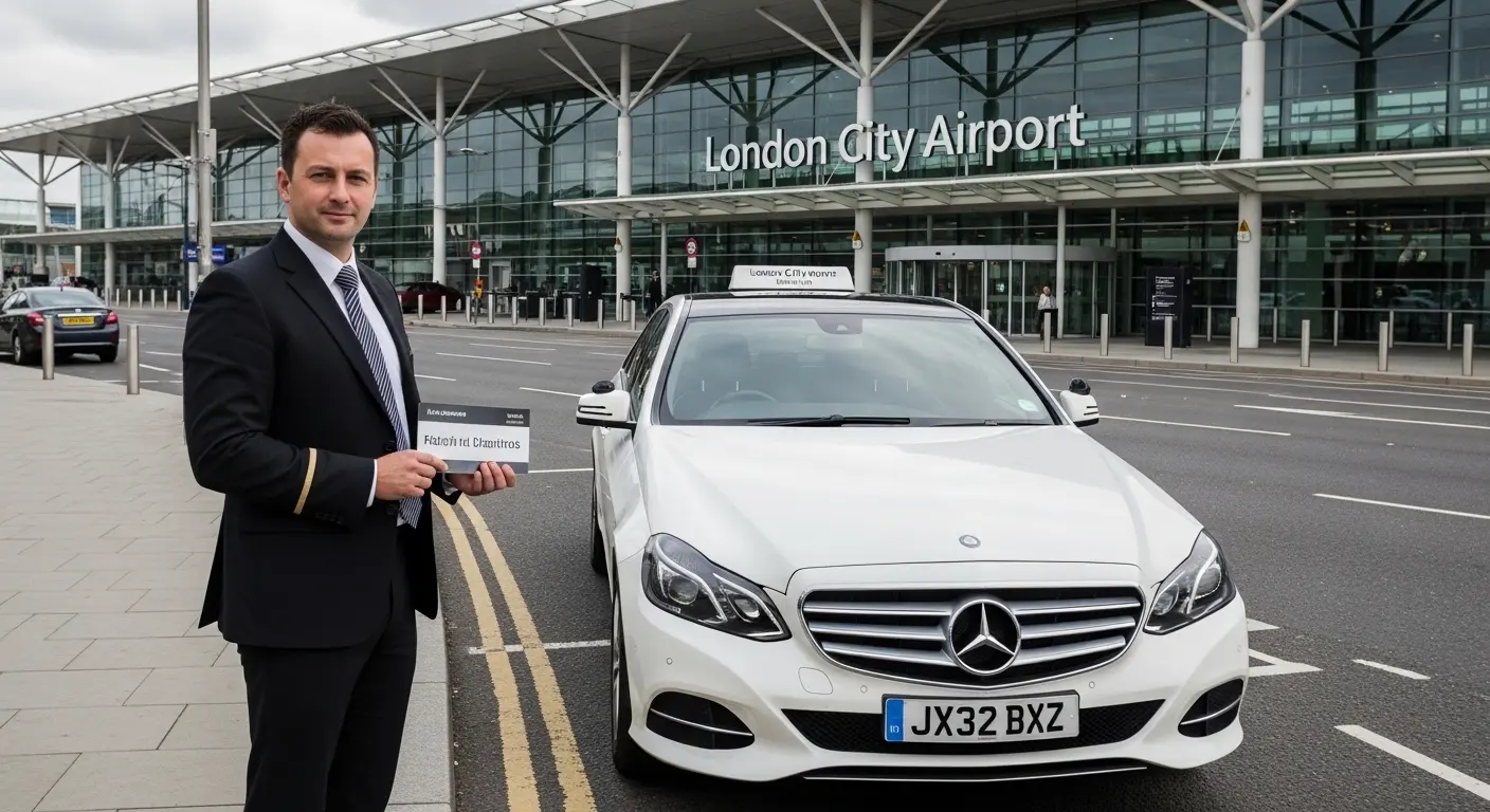 RH5 Capel Taxi from London City Airport Service