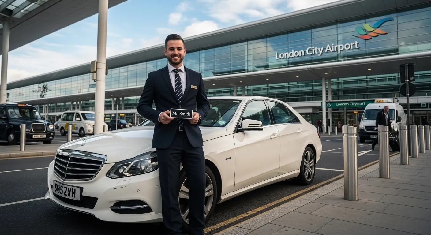 RH11 Crawley Taxi from London City Airport