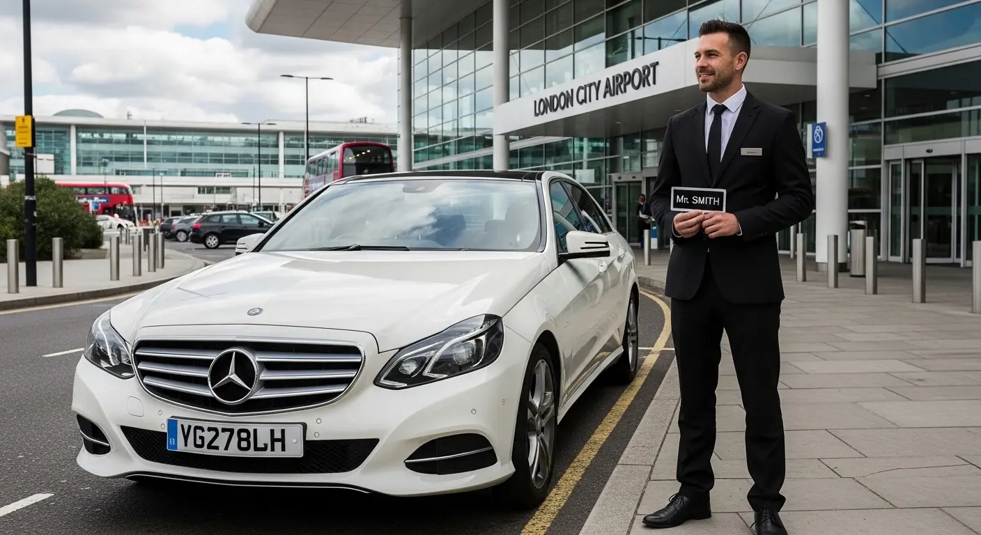 RM5 Collier Row Taxi from London City Airport
