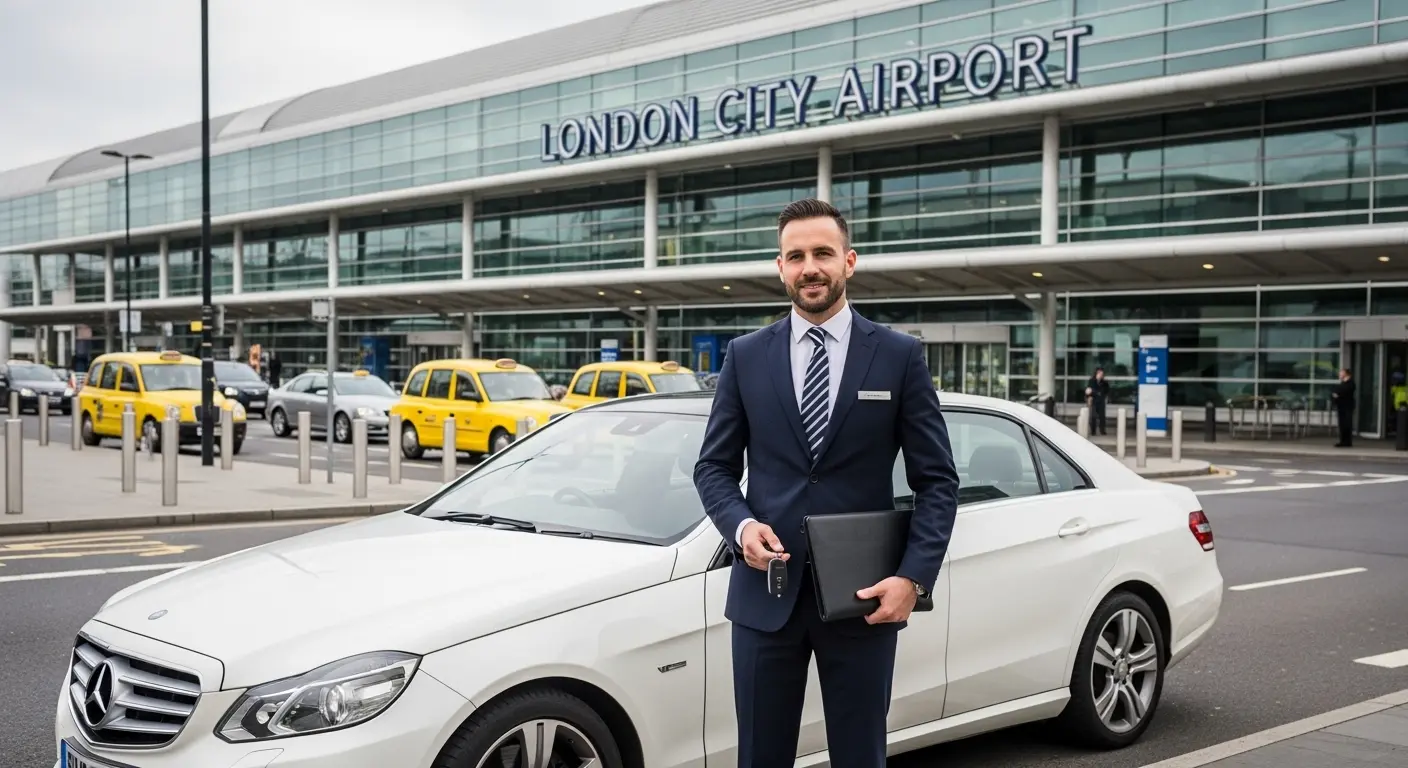 Transfer from London City Airport to DA16 Welling Taxi