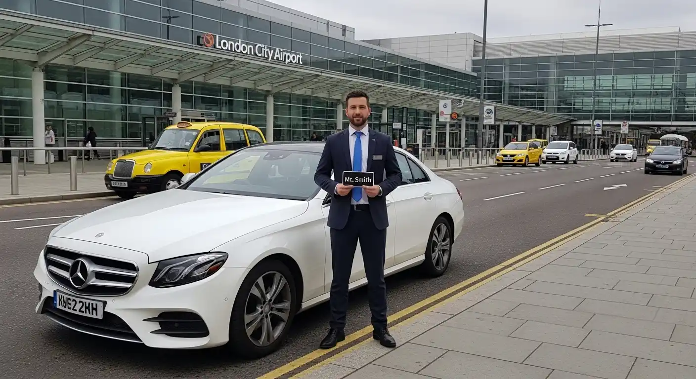TW5 Heston Taxi from London City Airport Transfers