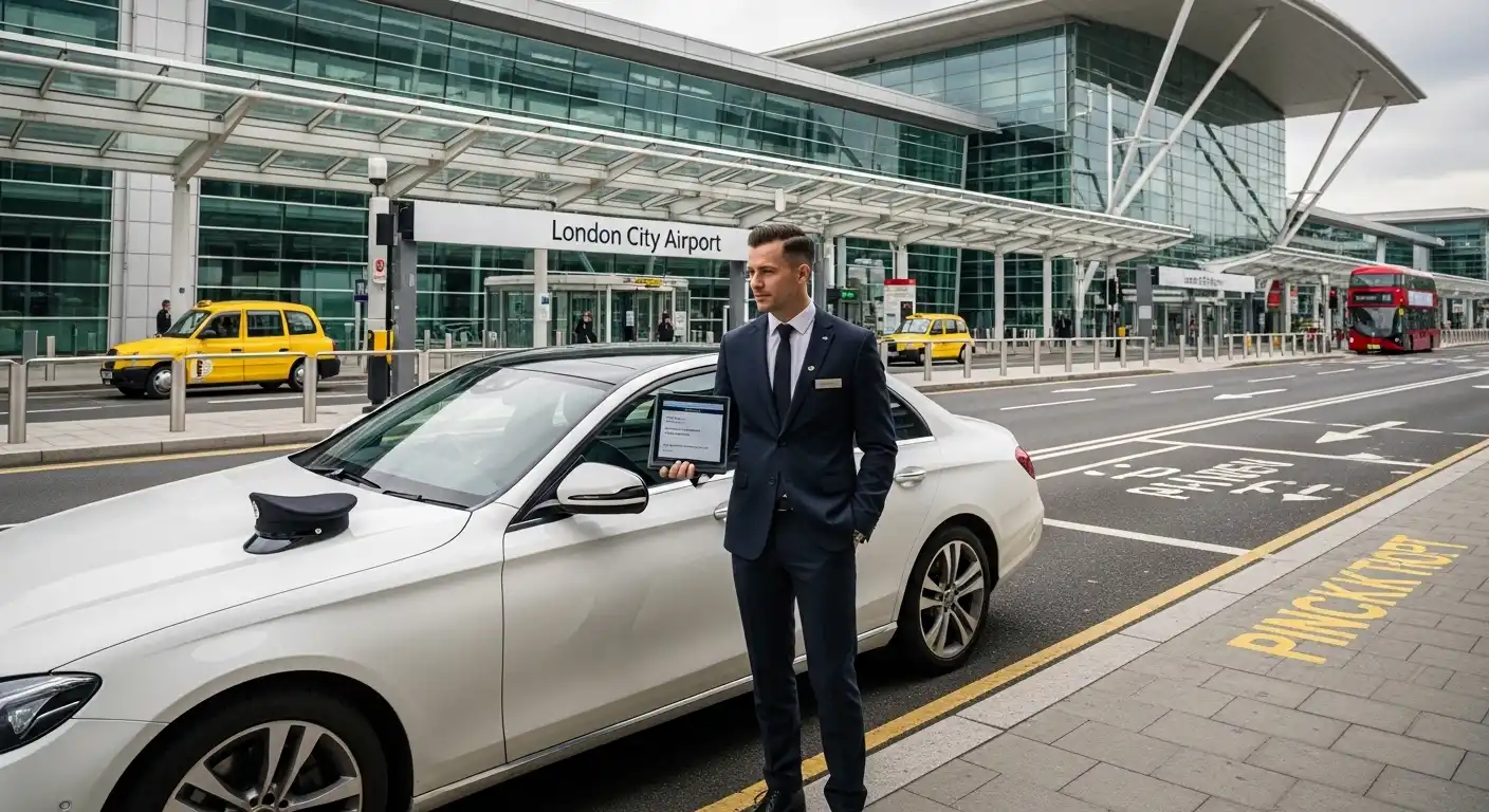 London City Airport to TW15 Ashford Taxi Transfer