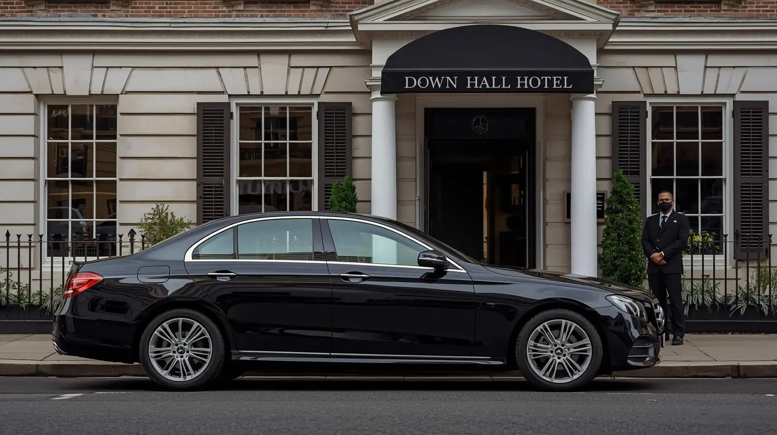 Down Hall Hotel Taxi to London City Airport
