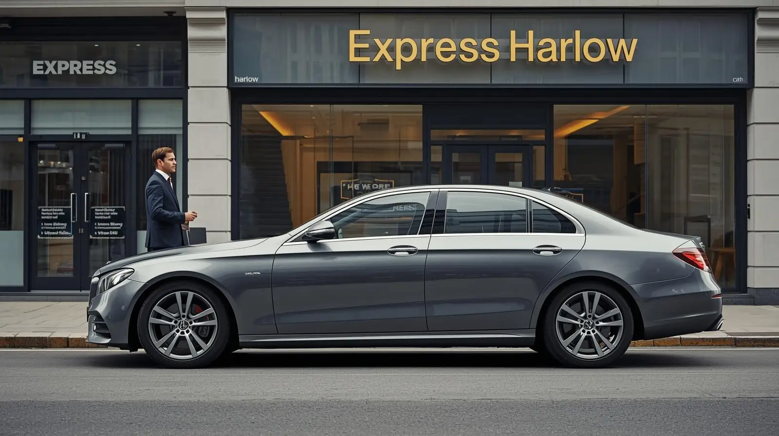 Express Harlow Taxi to London City Airport
