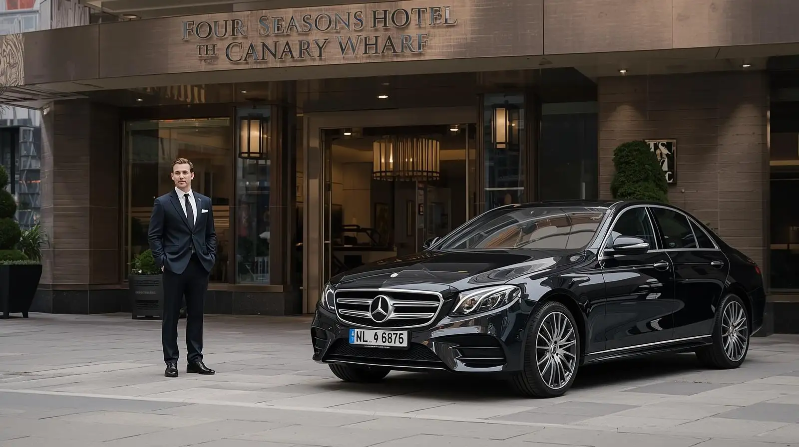 Four Seasons Hotel Canary Wharf Taxi to Airport