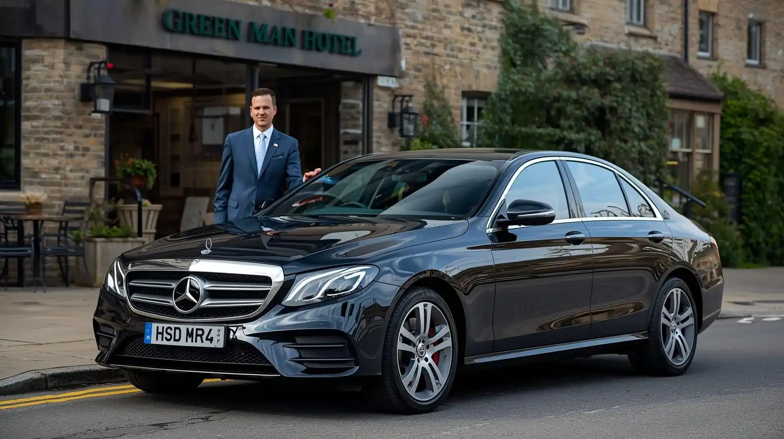 Green Man Hotel Harlow Taxi to London City Airport