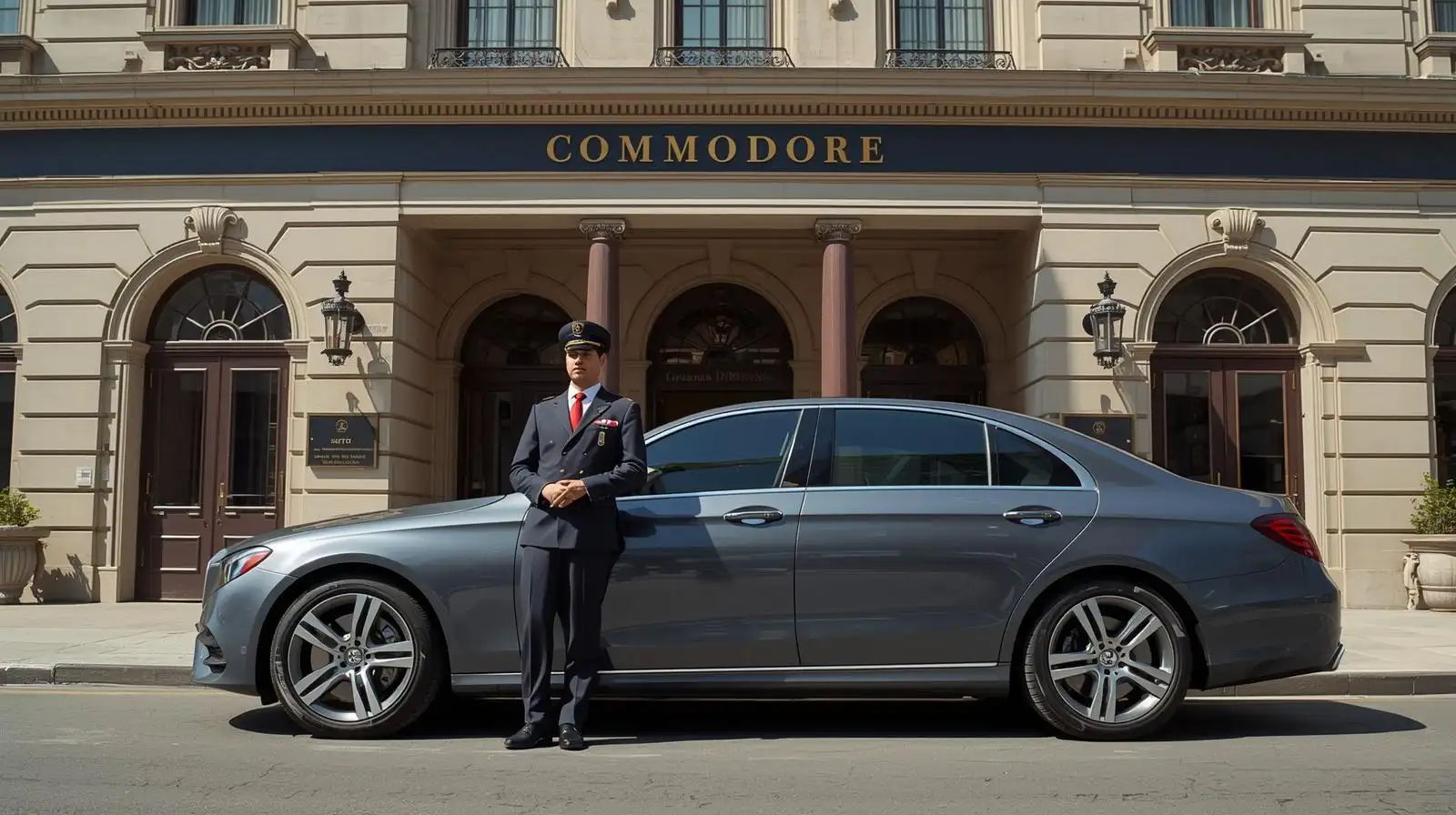 Commodore Hotel Taxi to London City Airport