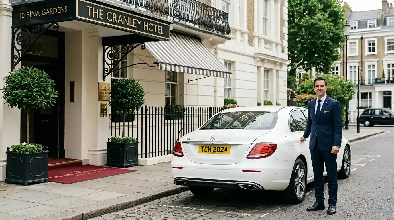 Cranley Hotel Taxi to London City Airport Transfer