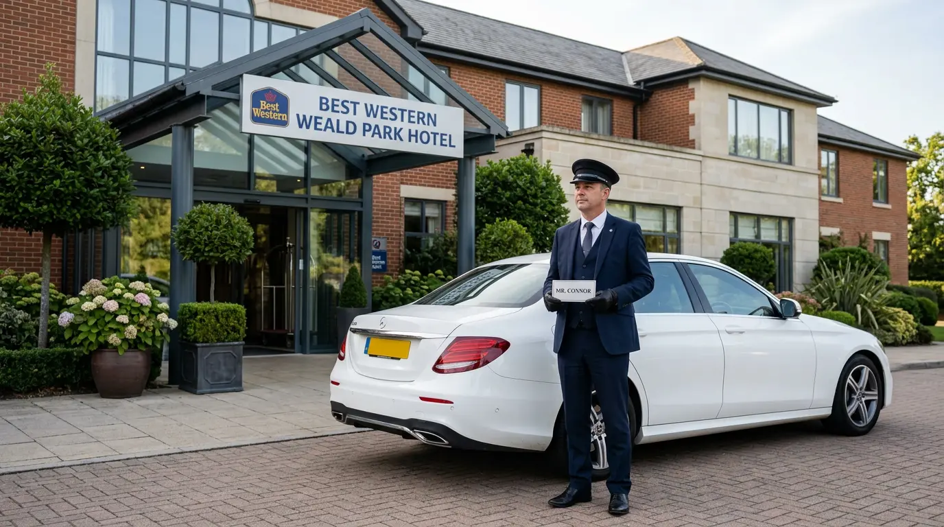 Best Western Weald Park Hotel Taxi Service London