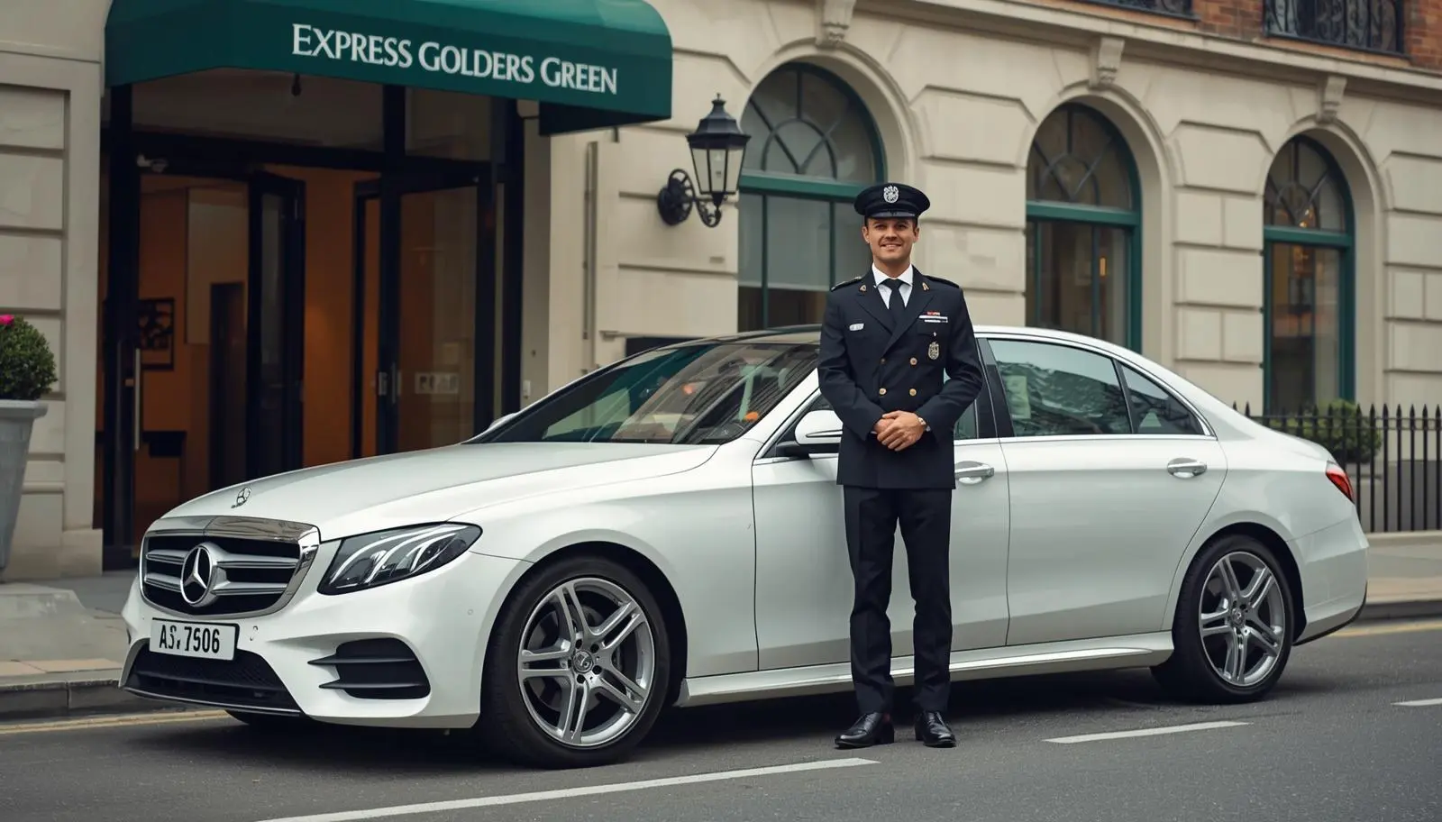 Express Golders Green A406 Taxi to City Airport