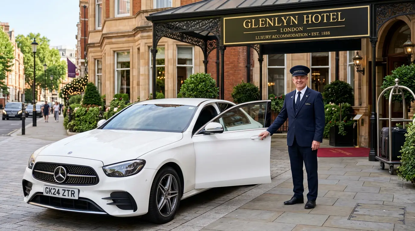 Glenlyn Hotel Taxi to London City Airport Transfer