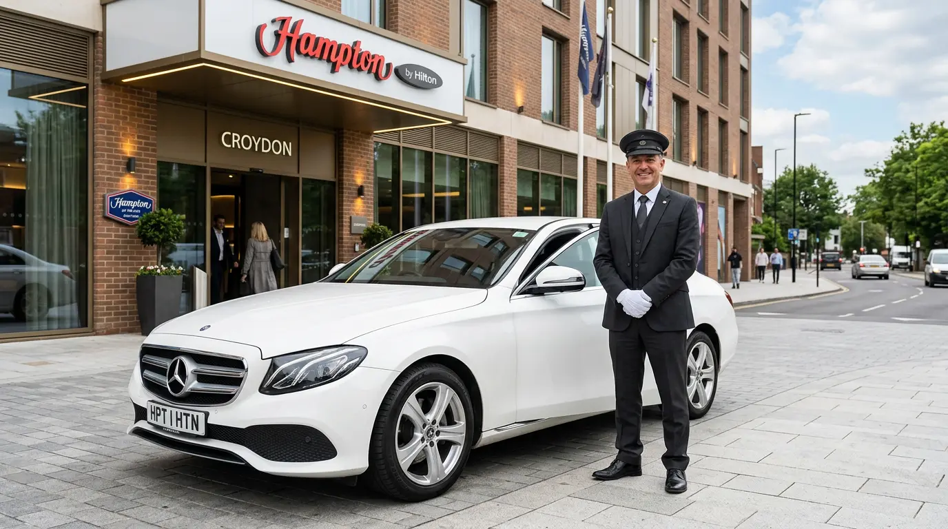 Hotel transport from HAMPTON BY HILTON CROYDON to London City Airport