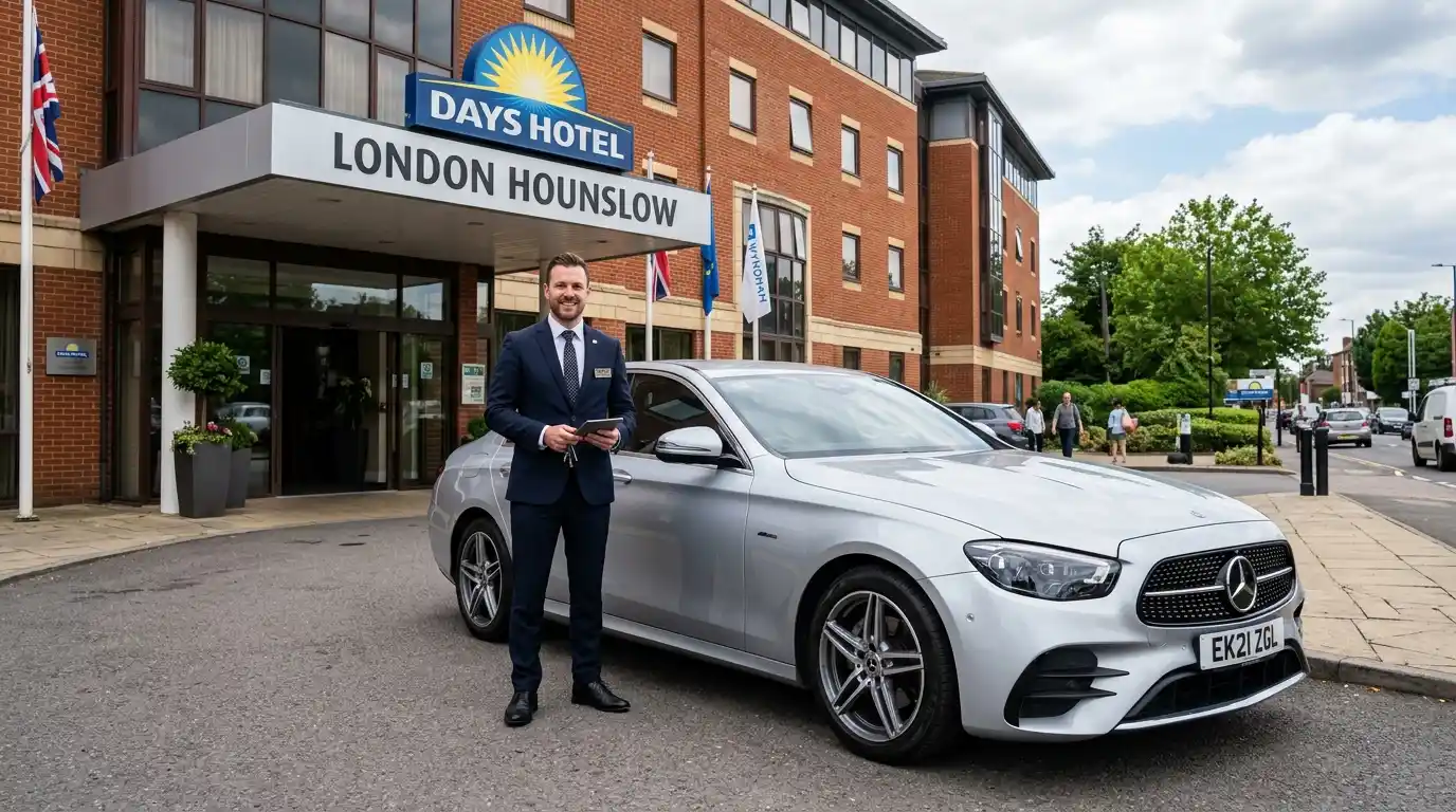 Days Hotel Hounslow to London City Airport Taxi