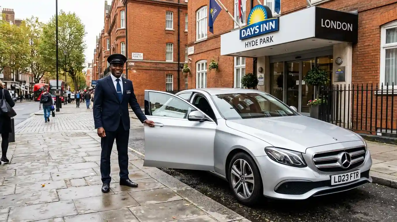 Days Inn Hyde Park Taxi to London City Airport