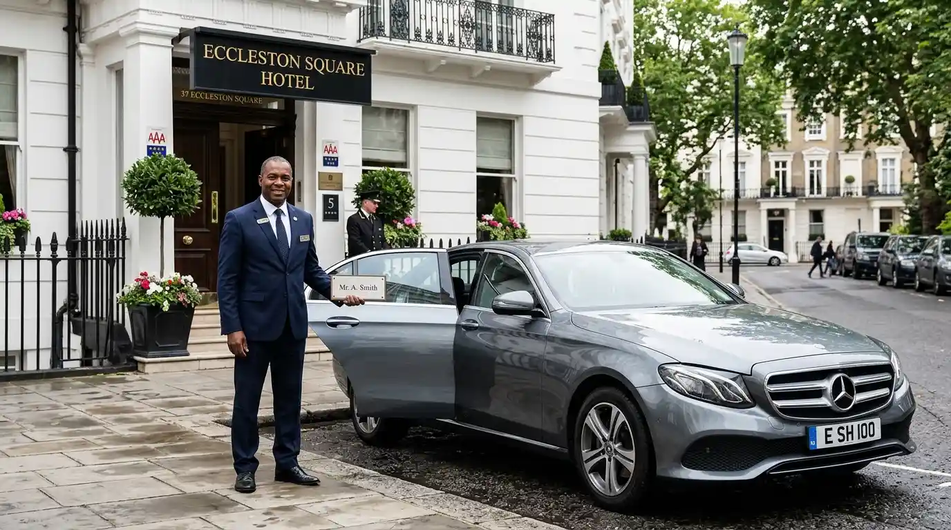 Eccleston Square Hotel Taxi to London City Airport Transfers