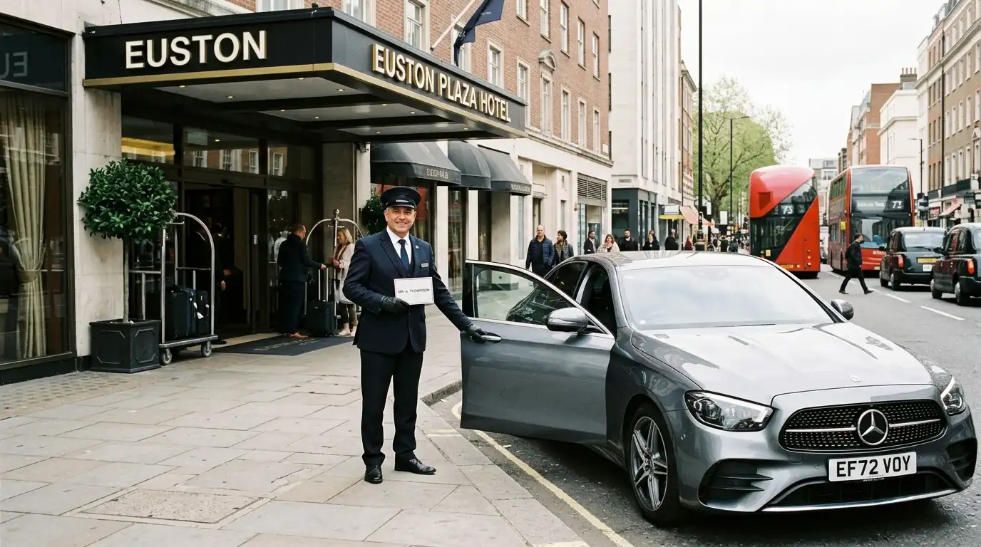 Euston Plazza Hotel Taxi to London City Airport Transfer