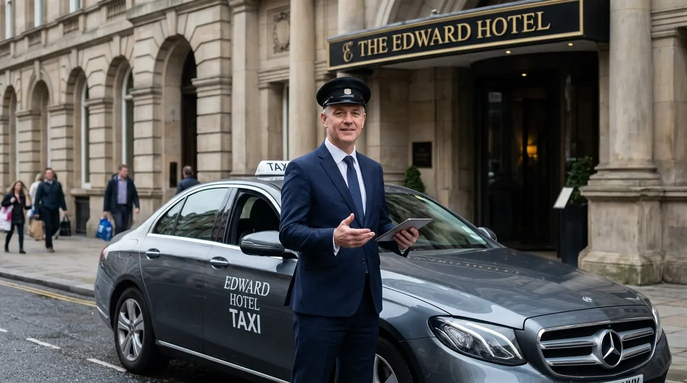 Edward Hotel Taxi to London City Airport Transfer