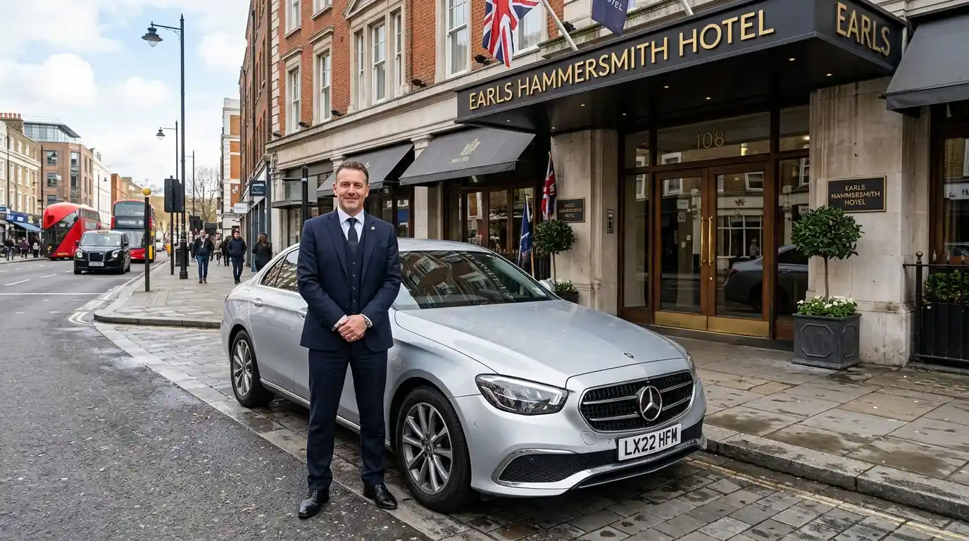 Earls Hammersmith Taxi to London City Airport