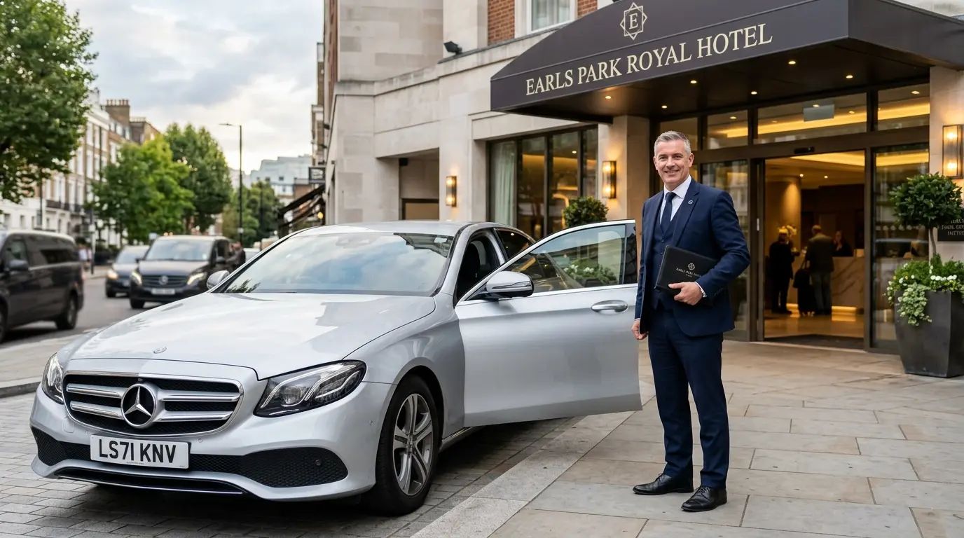 Earls Park Royal Taxi to London City Airport Transfer