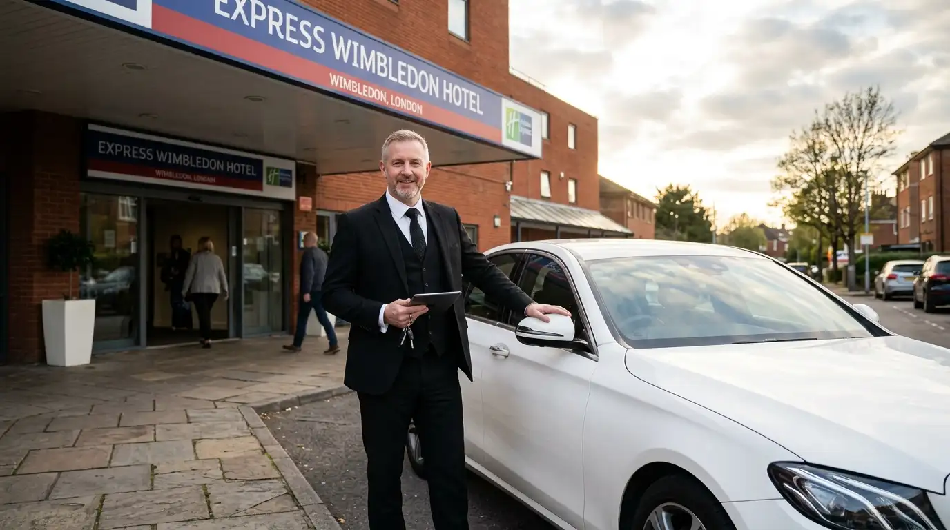 Express Wimbledon Taxi to London City Airport Transfer