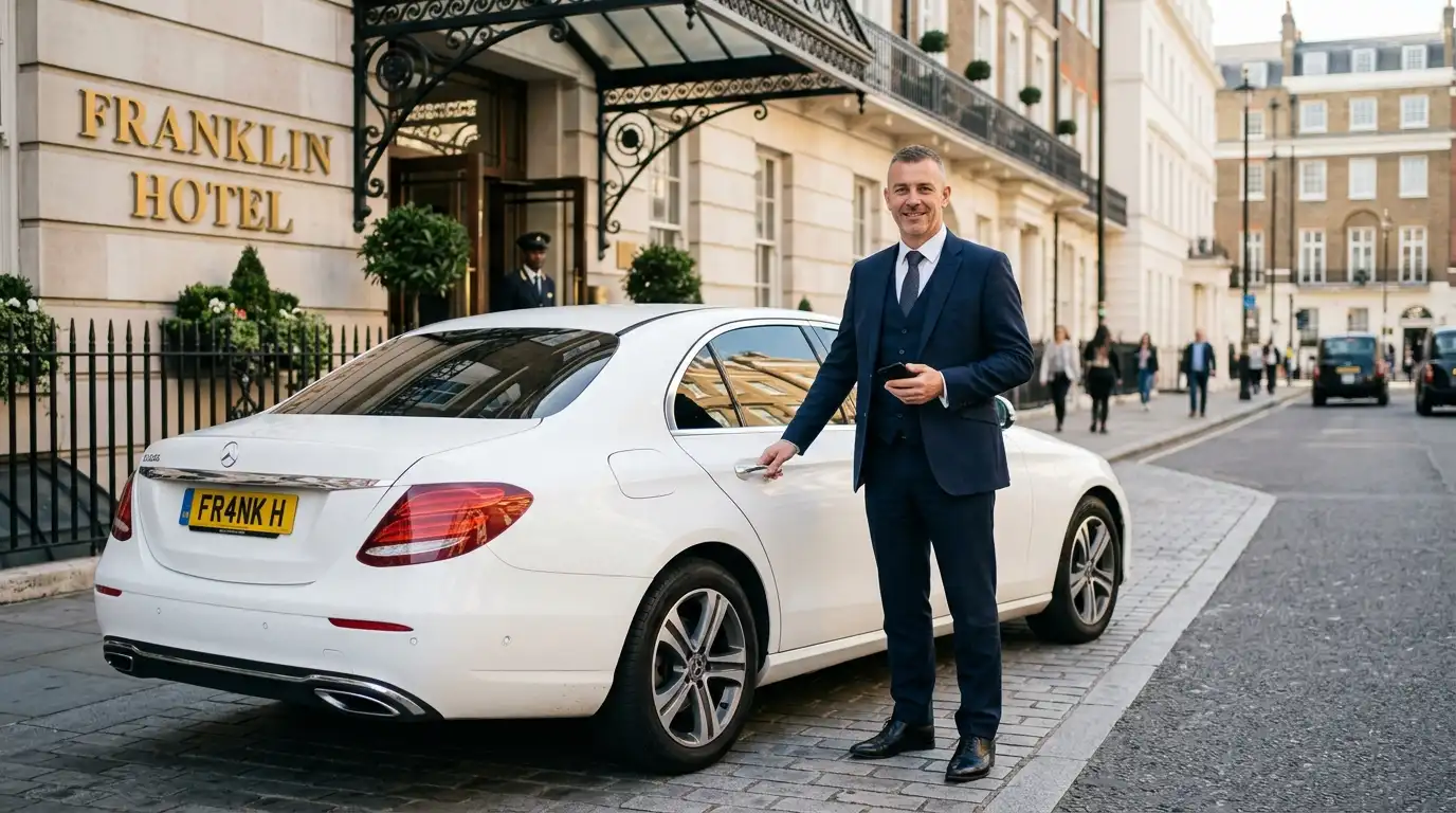 Franklin Hotel Taxi to London City Airport Transfer
