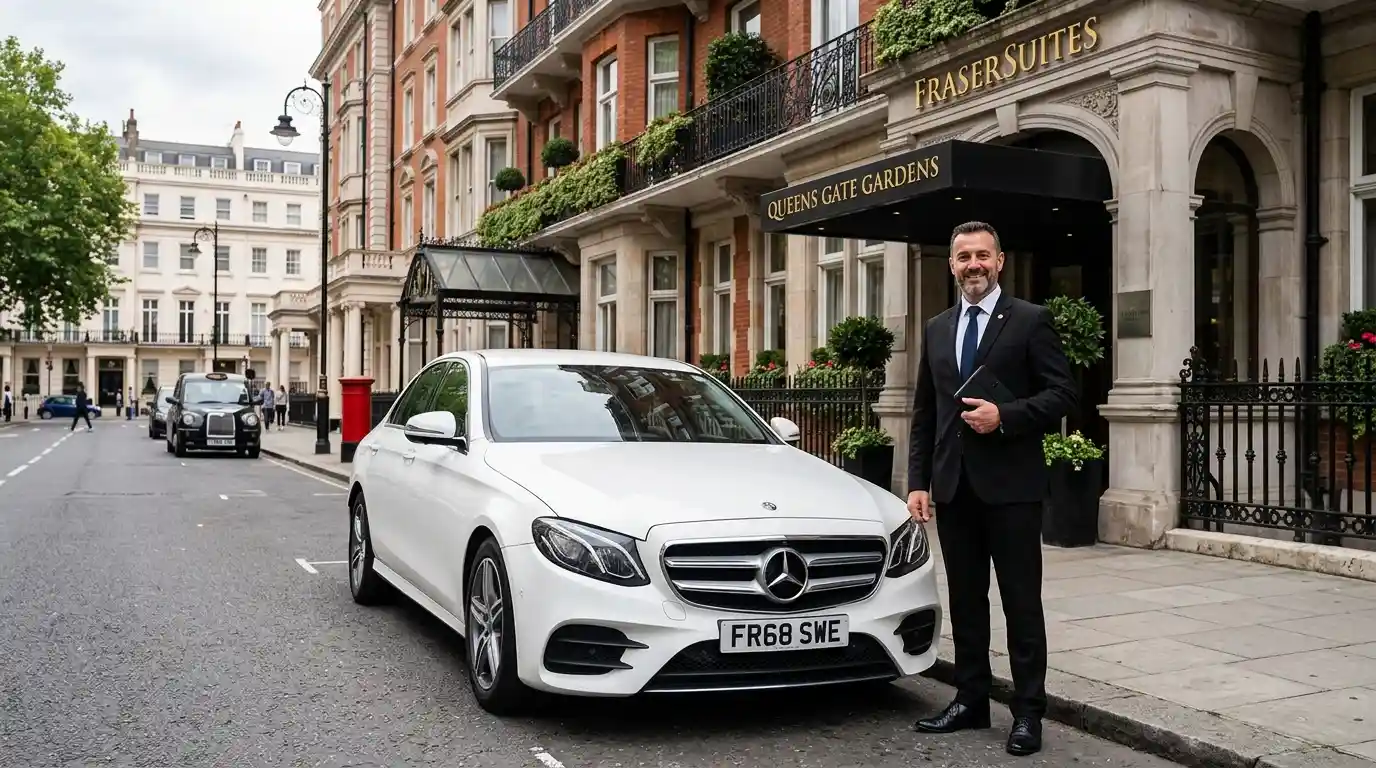 Fraser Suites Queens Gate Gardens to LCY Taxi