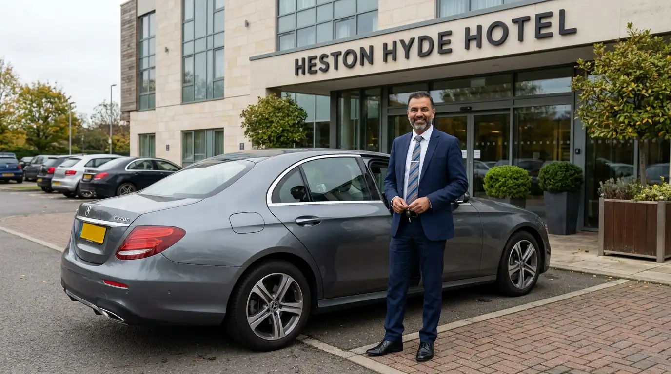 Heston Hyde Hotel Taxi to London City Airport Transfers