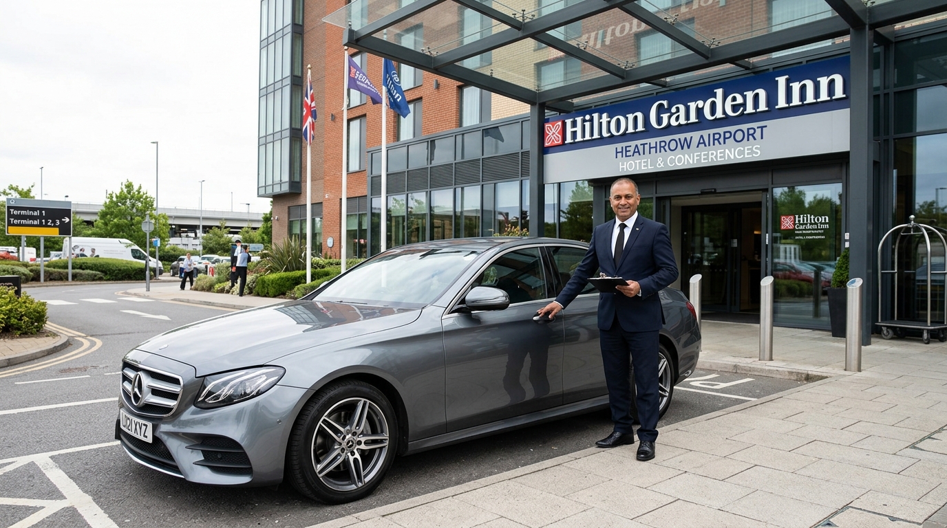 Hilton Garden Inn Heathrow Airport Taxi to LCY Transfers