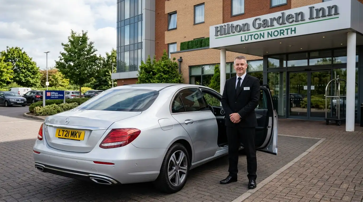 Hilton Garden Inn Luton North Taxi Transfers to LCY 