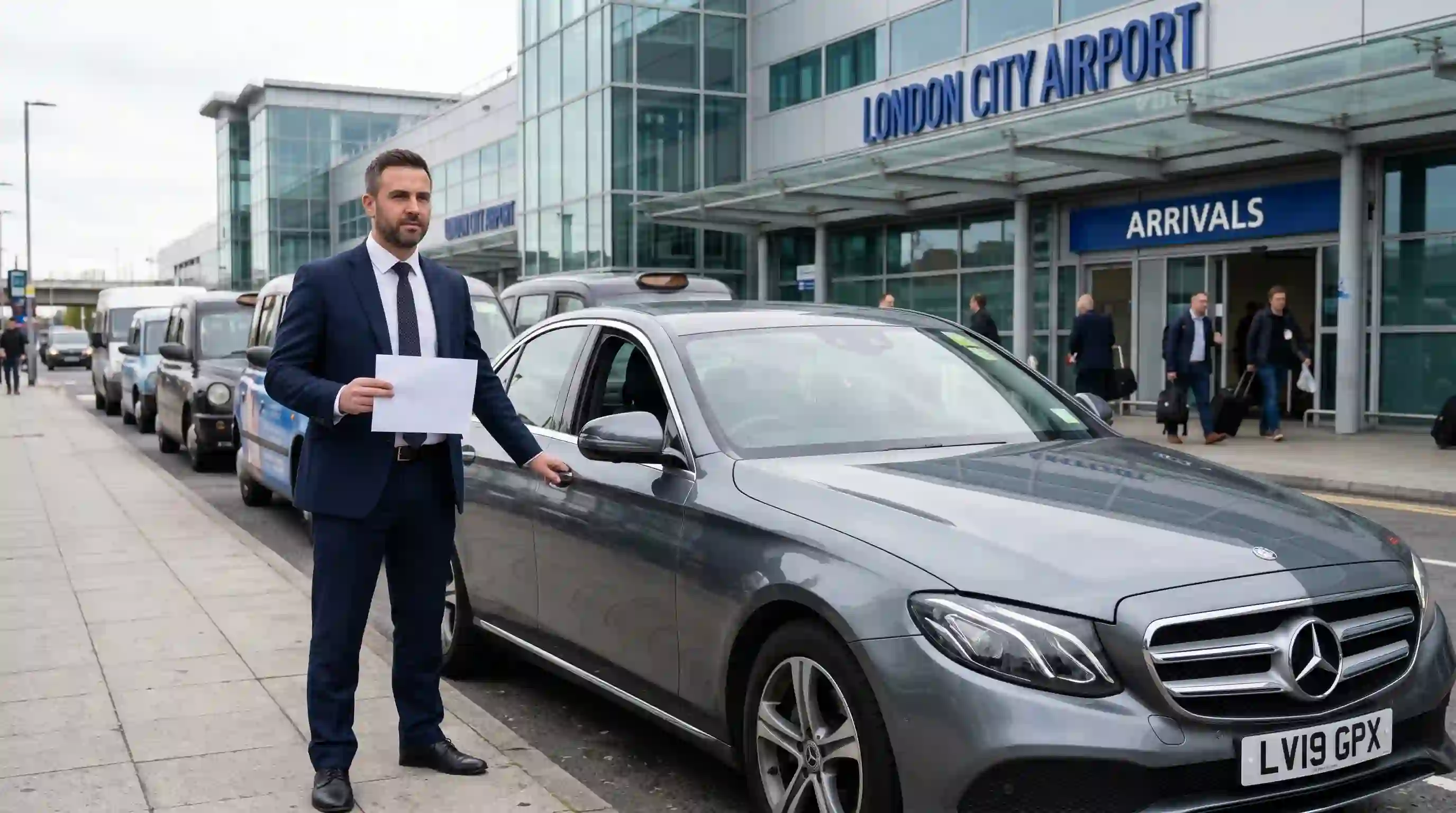 Great Northern Taxi to London City Airport