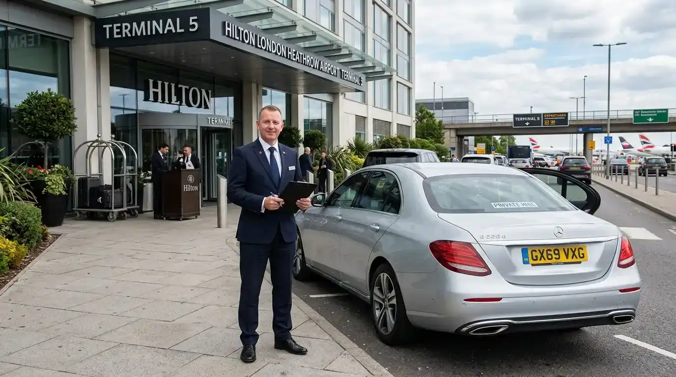 Hilton Hyde Park Hotel Taxi to London City Airport Transfer