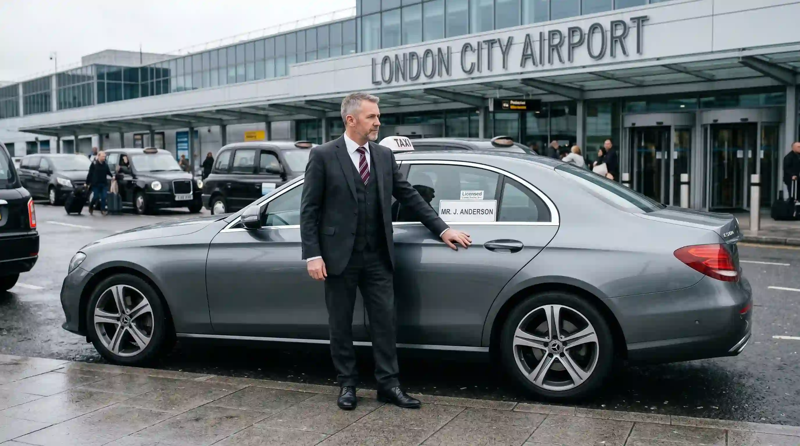 Gyle The Taxi to London City Airport Transfer