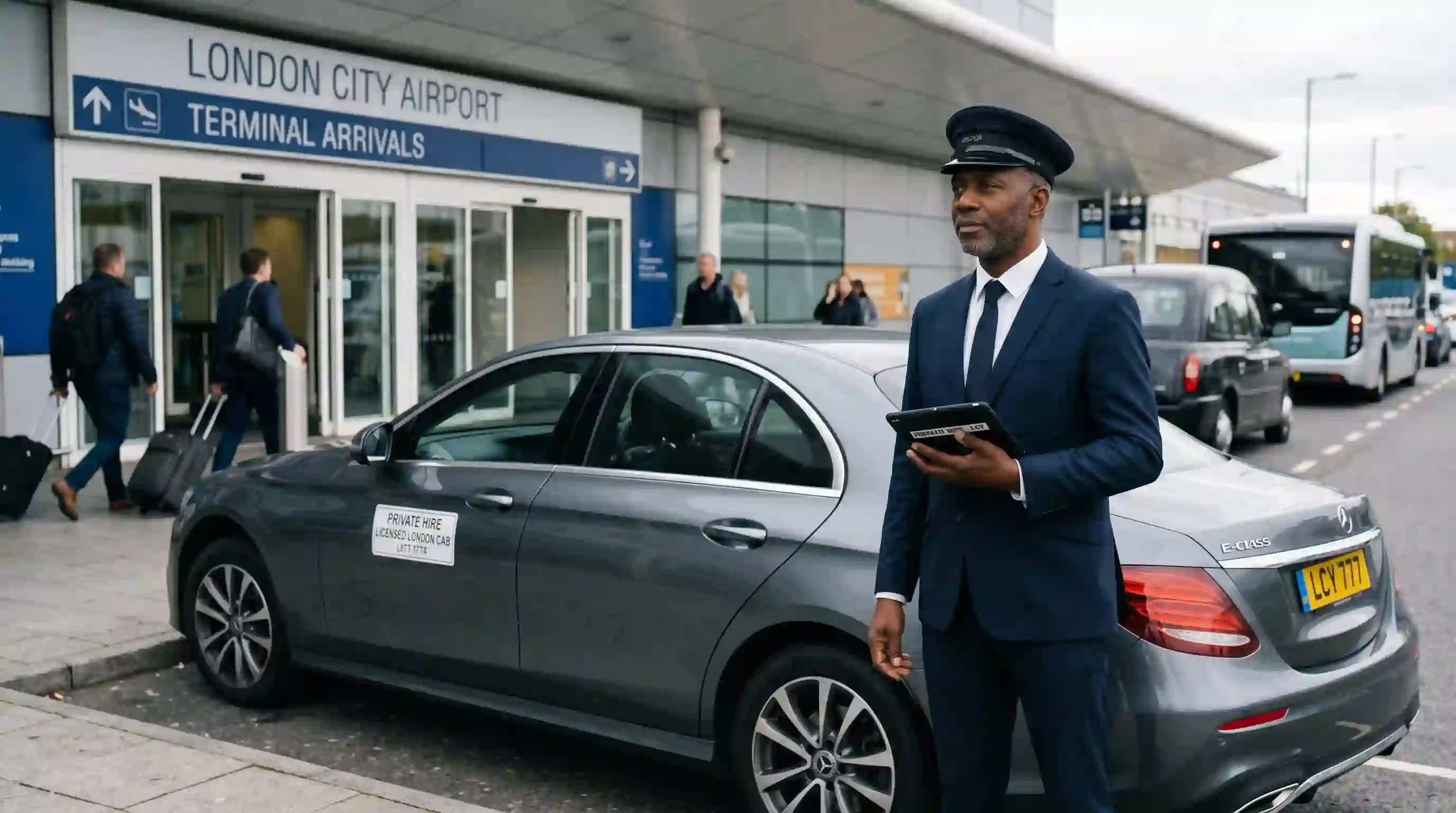 H10 London Waterloo Taxi to London City Airport