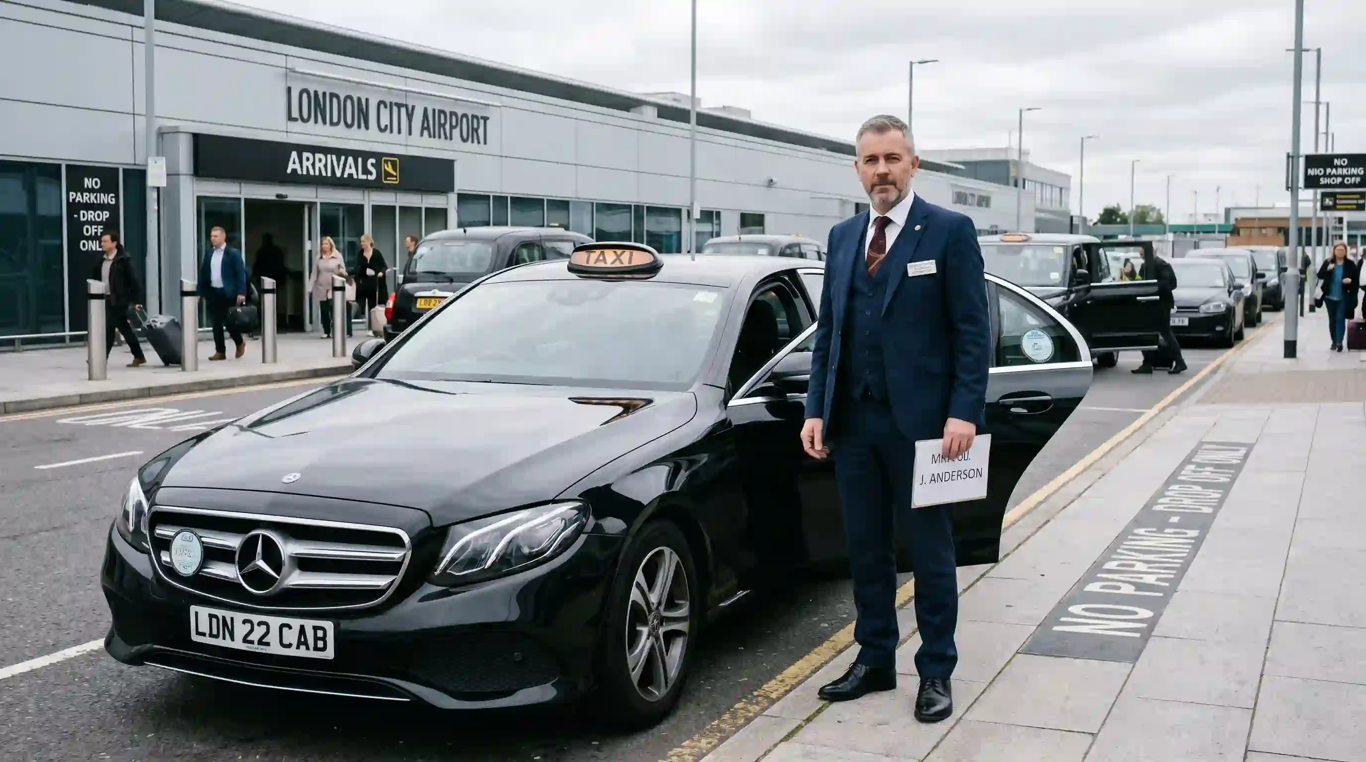 Halkin Taxi to London City Airport Transfers