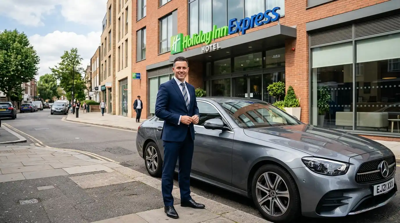 Holiday Inn Express Earls Court Taxi Transfer to LCY 