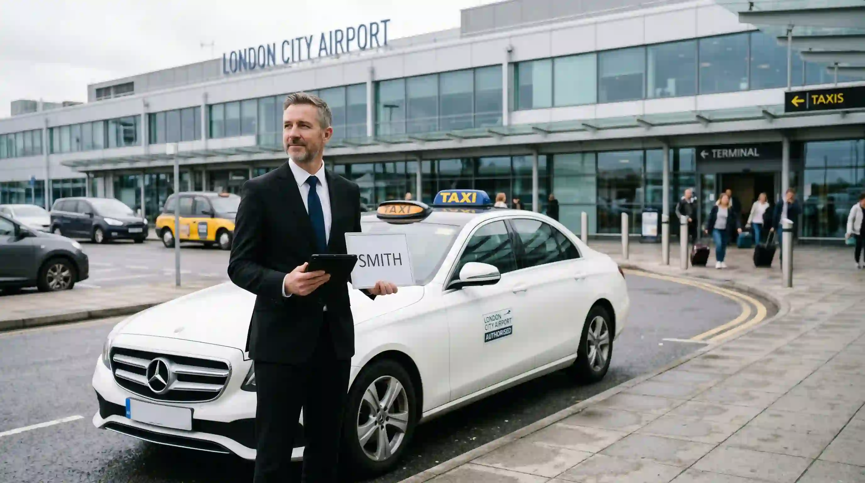 Hazlitts Taxi for London City Airport Transfers