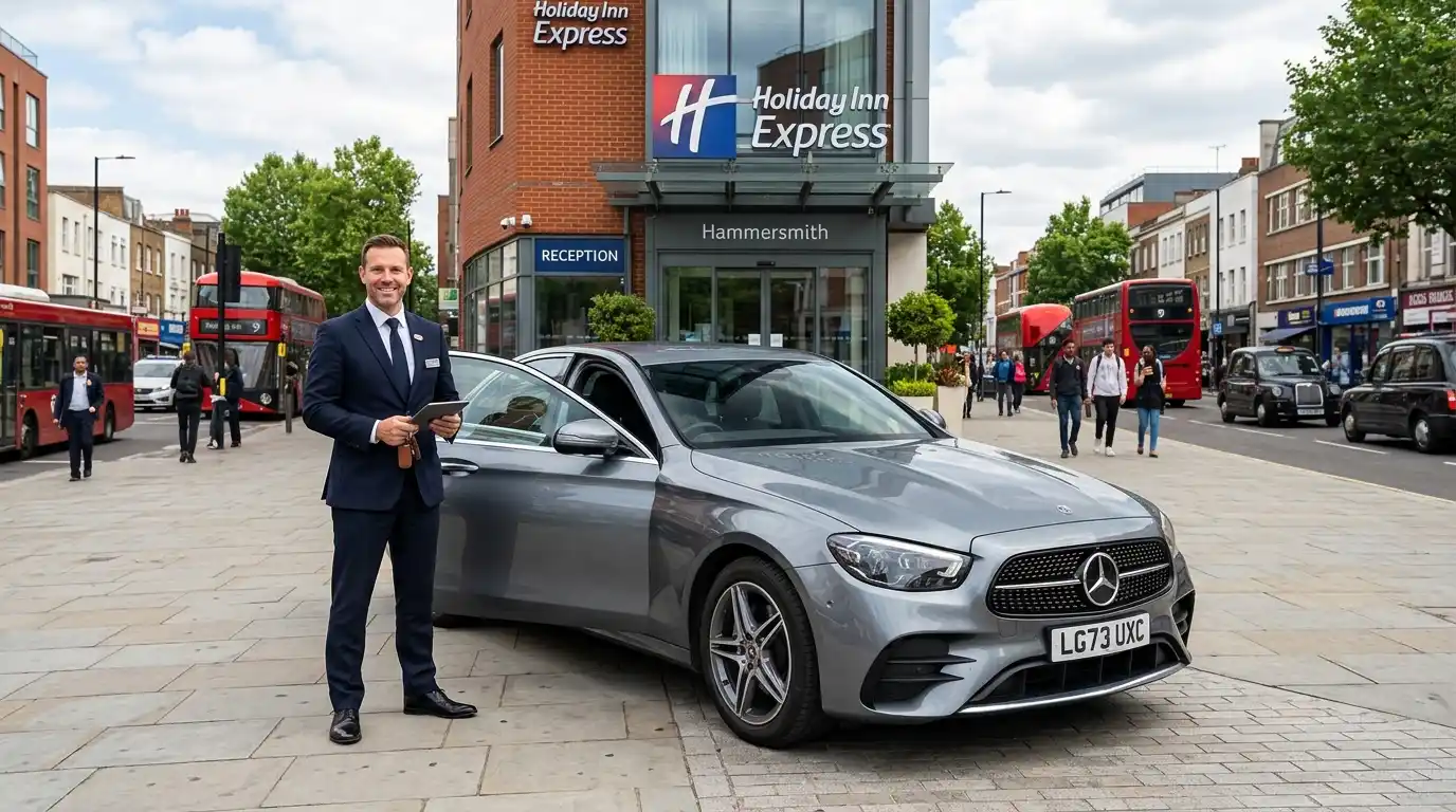 Holiday Inn Express Hammersmith Taxi to London City Transfer
