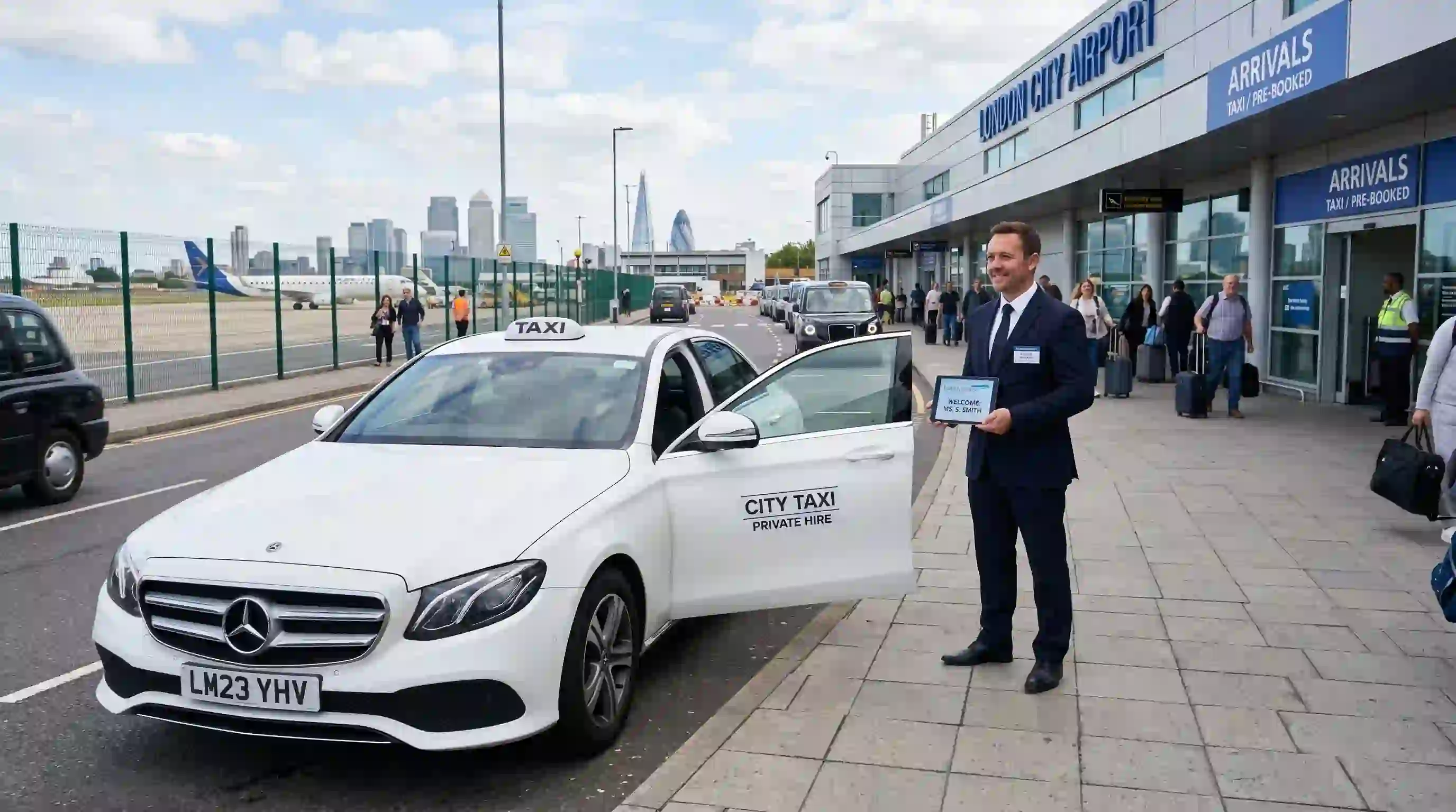 Hilton Euston Taxi to London City Airport