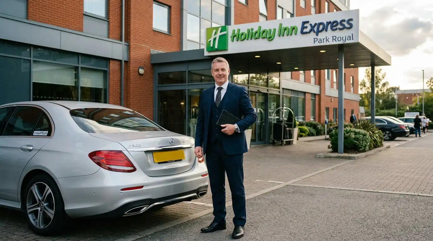 Holiday Inn Express Park Royal Taxi to London City Transfers