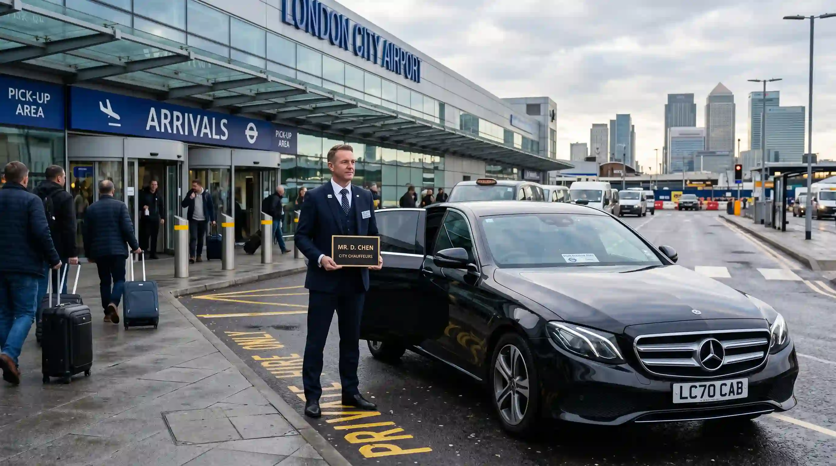 Hilton Park Lane Taxi to London City Airport