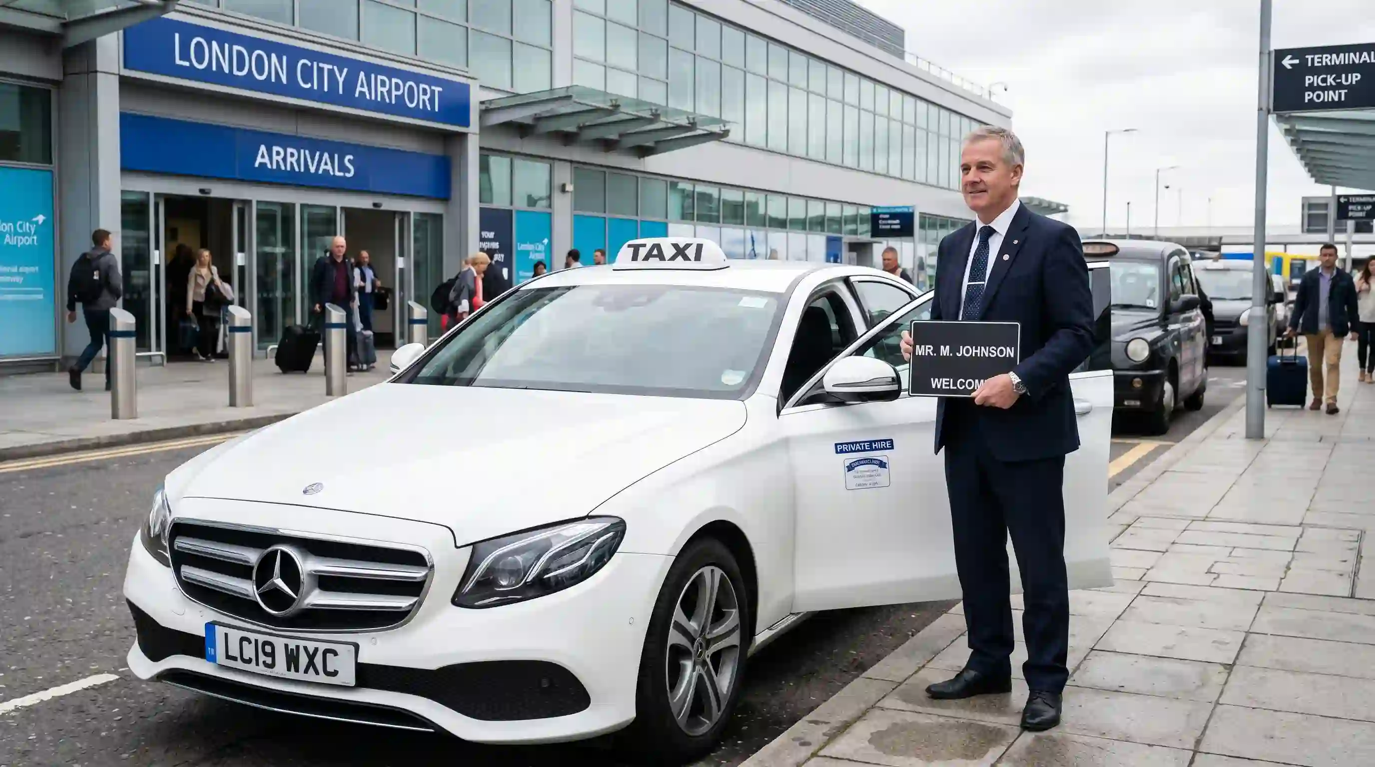 Hilton Trafalgar Taxi to London City Airport