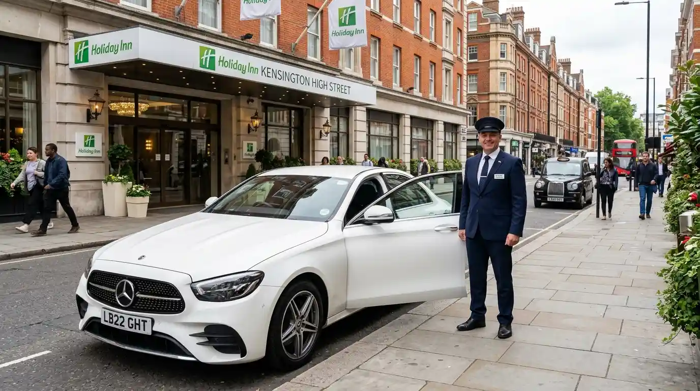 Holiday Inn Kensington Taxi to London City Airport Transfer