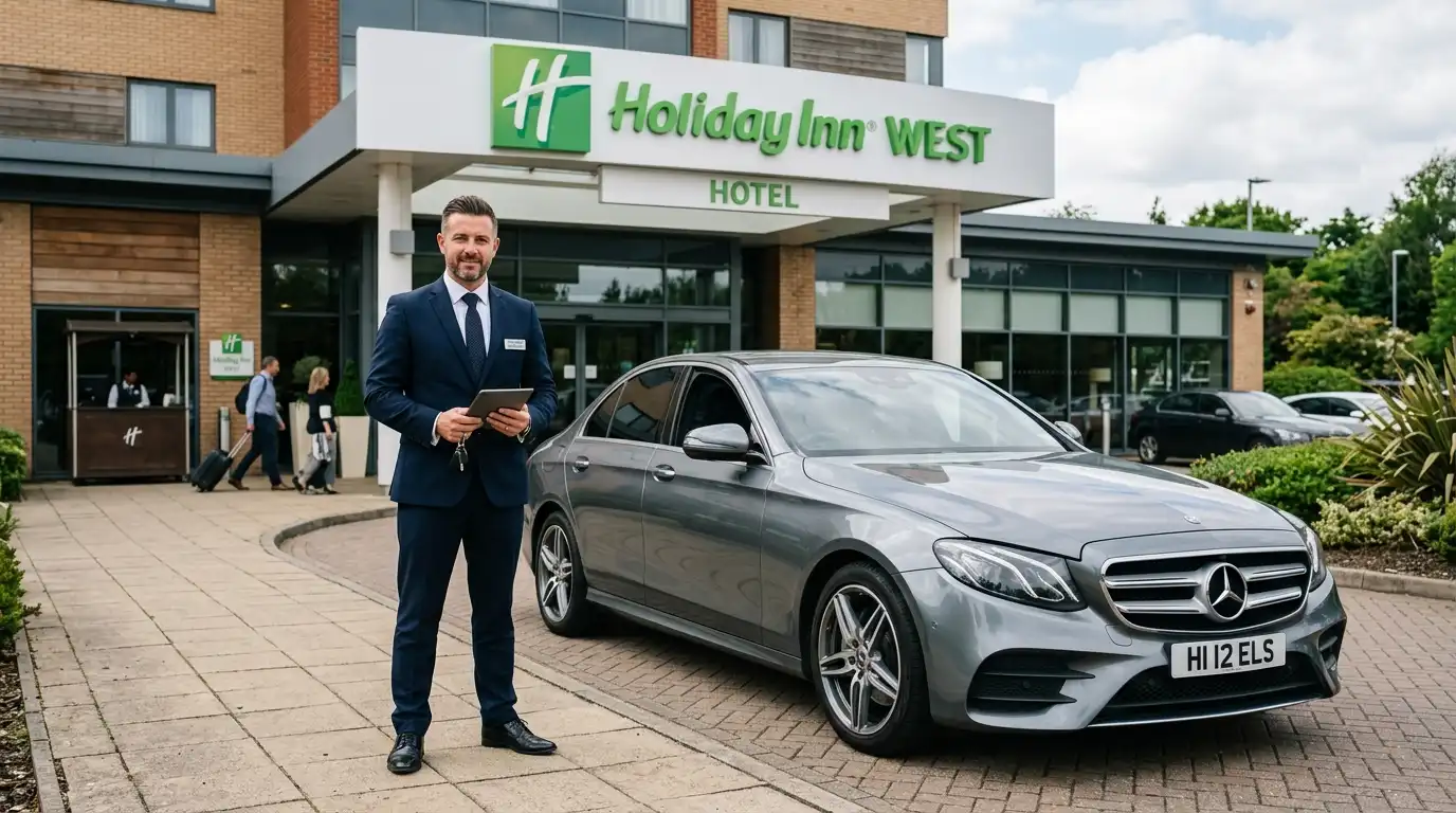 Holiday Inn West Hotel Taxi Transfer to London City Airport