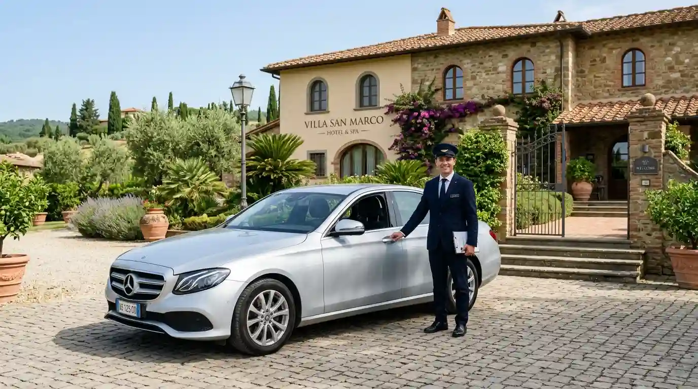 Holiday Villa Hotel Taxi Transfer to London City Airport