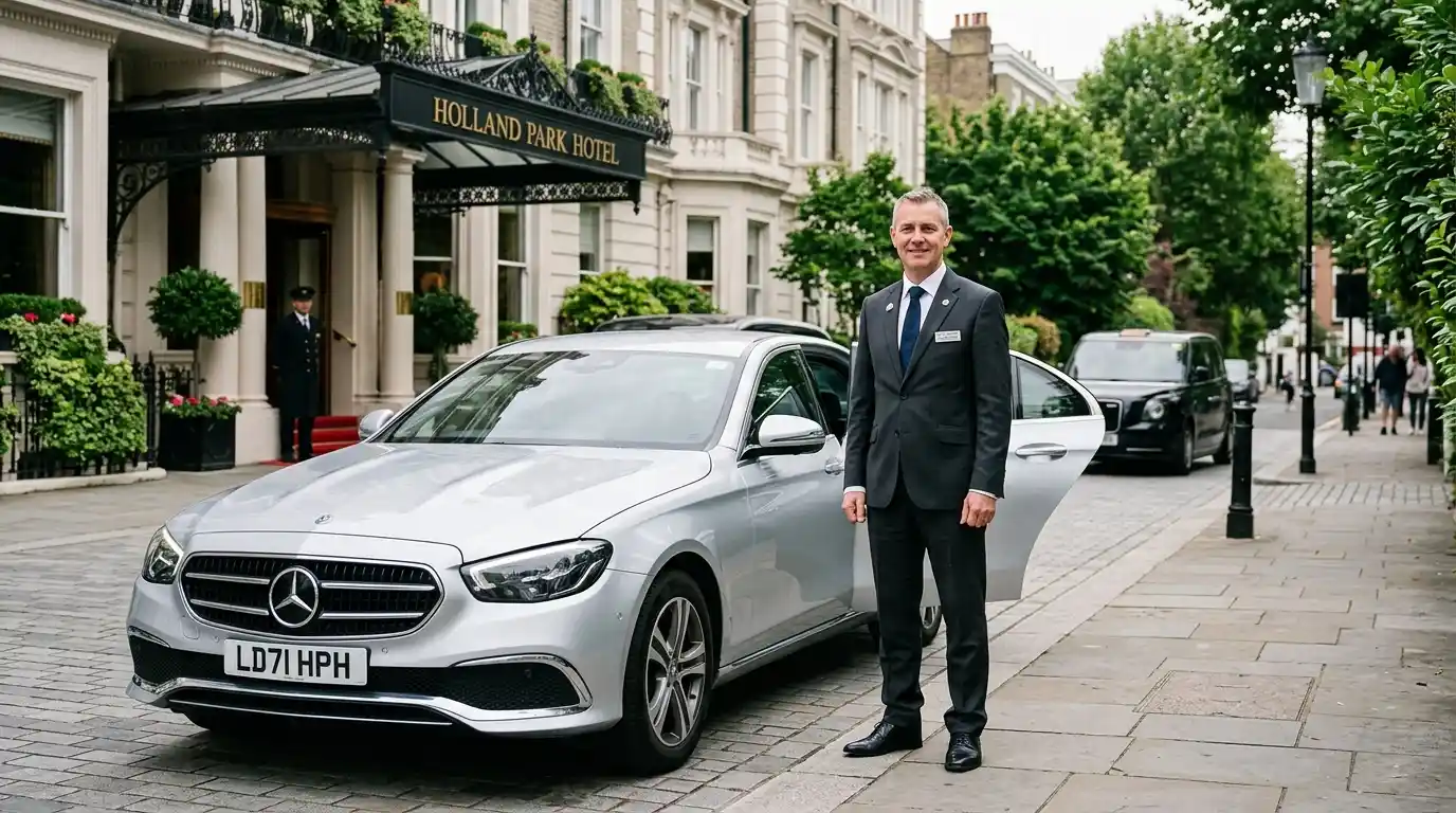 Holland Park Hotel Taxi Transfer to London City Airport