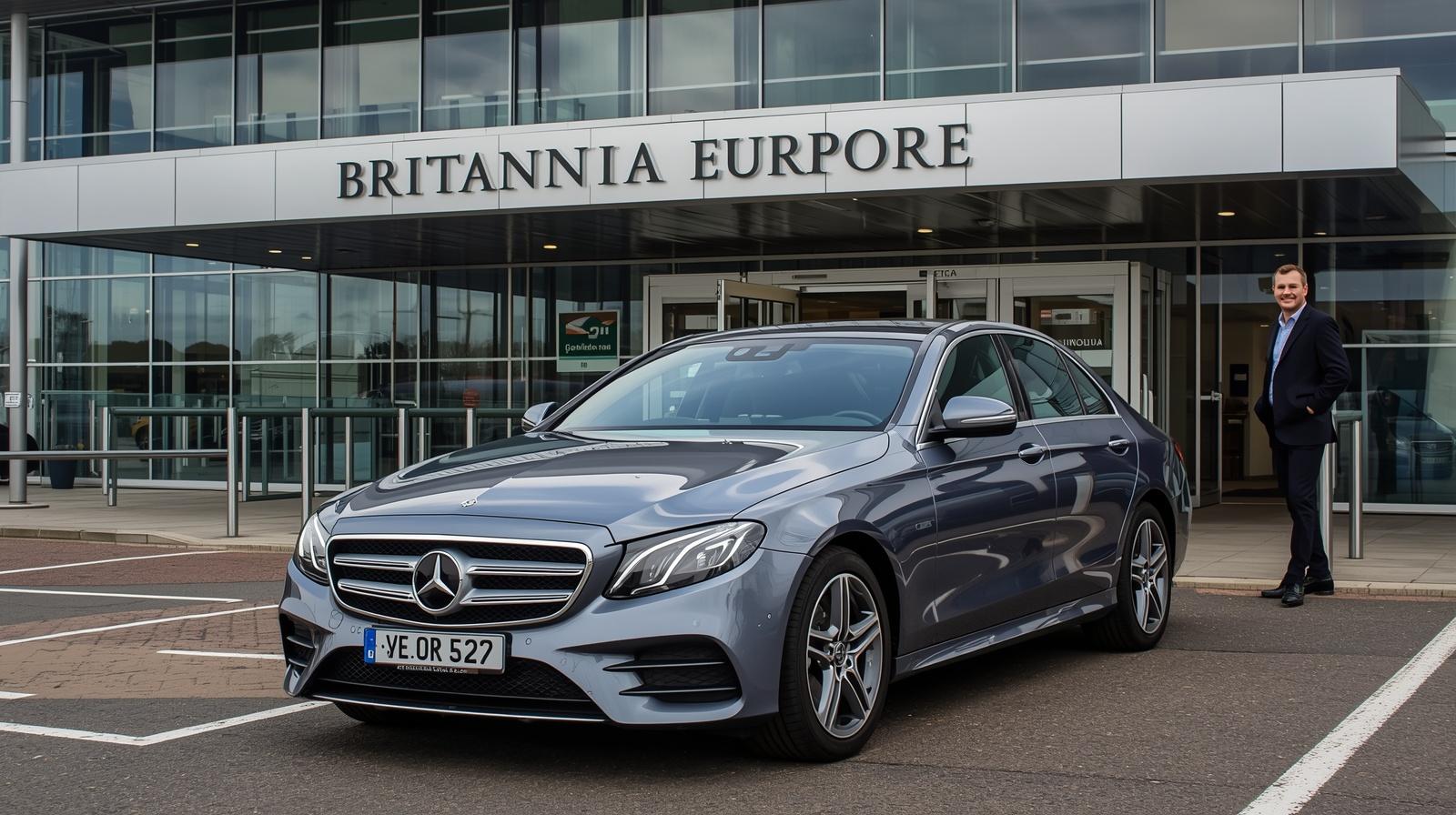 Britannia Europa Gatwick Taxi to London City