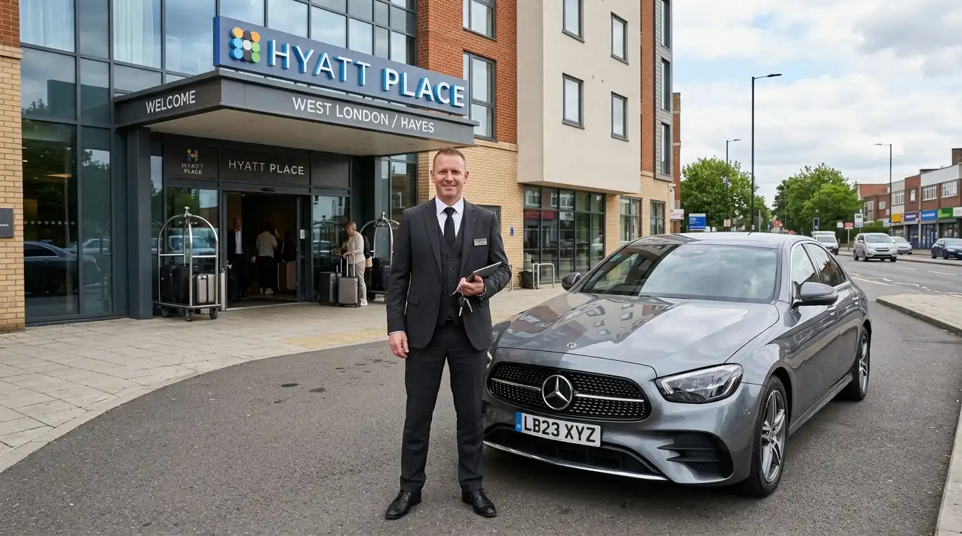 Hyatt Place West London Hayes Taxi Transfer to LCY