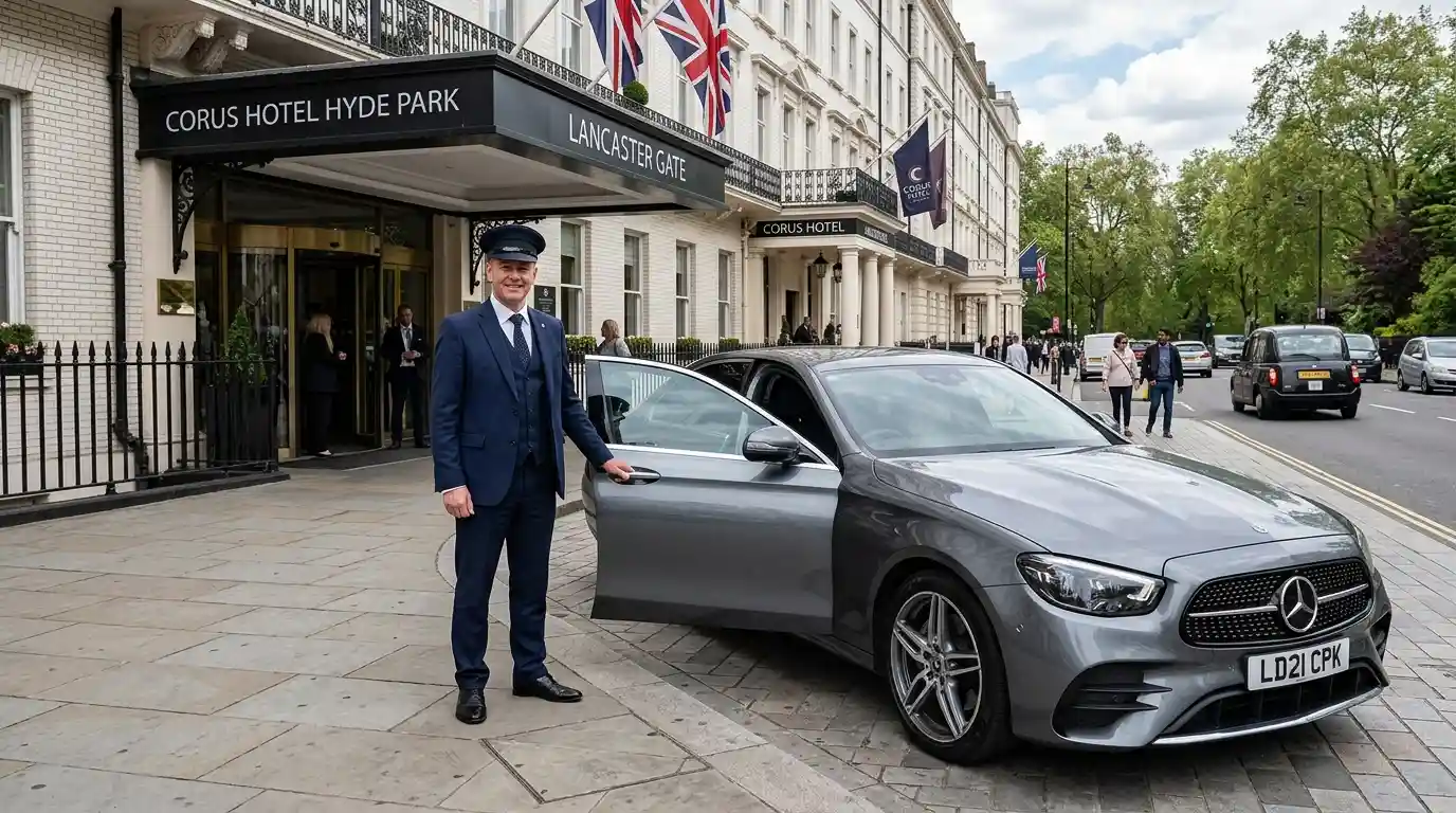 Hyde Park Hotel Corus Taxi to London City Airport