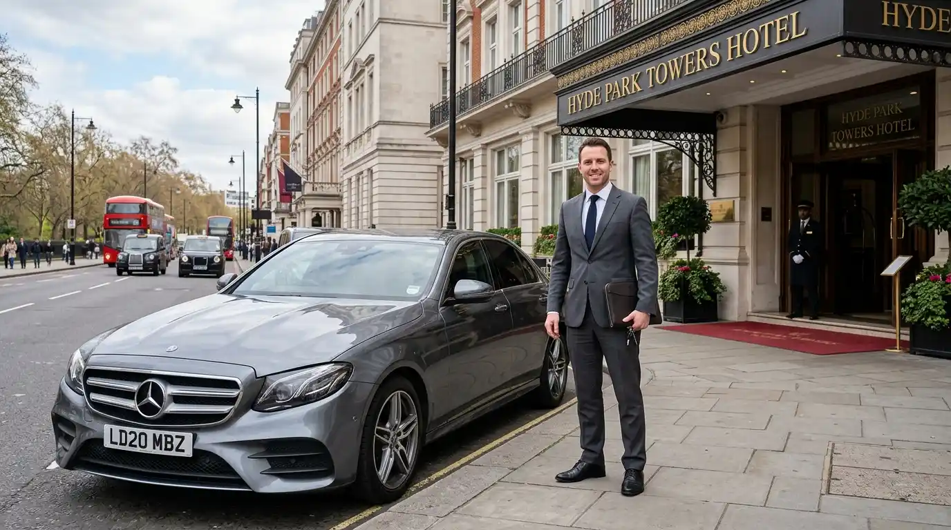 Taxi Transfer from Hyde Park Towers to London City Airport